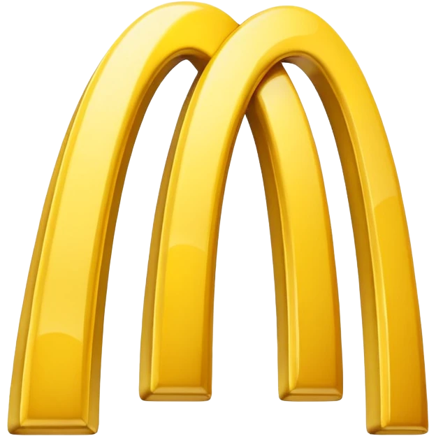 mcdonalds golden arches logo emoji