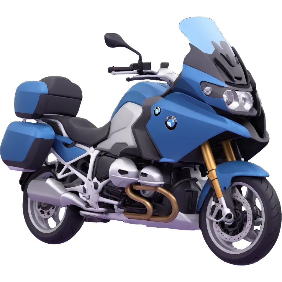 BMW RT1200 touring motorcycle emoji