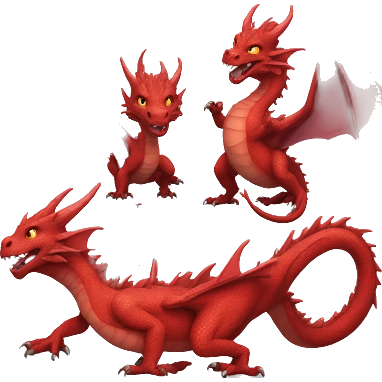 Dragon rouge emoji