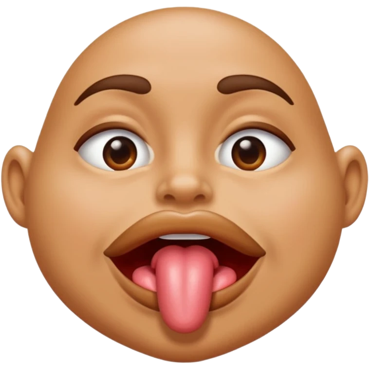 Licking lips emoji