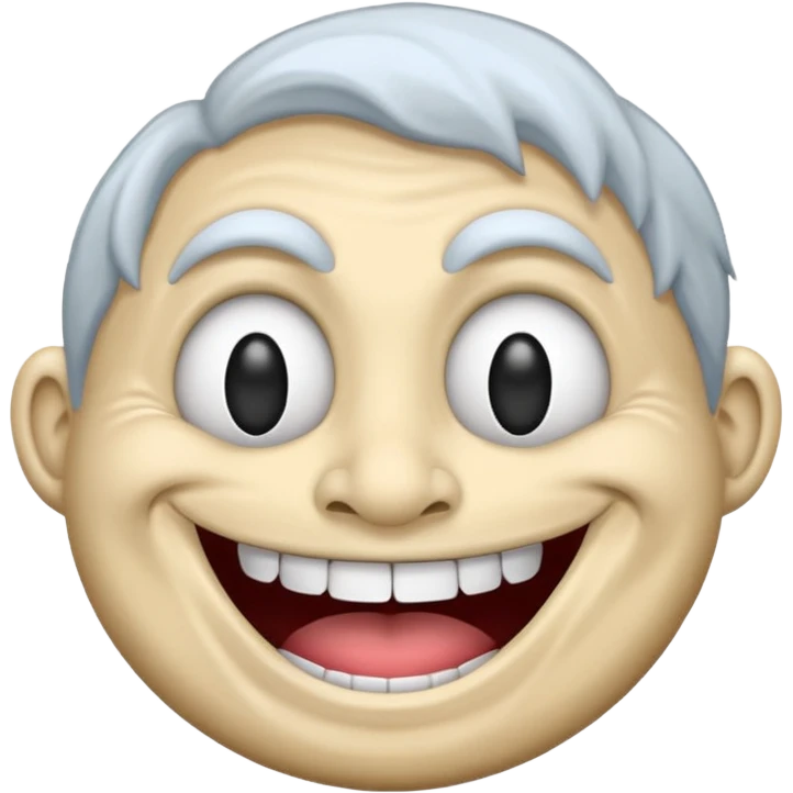 Trol face￼ emoji