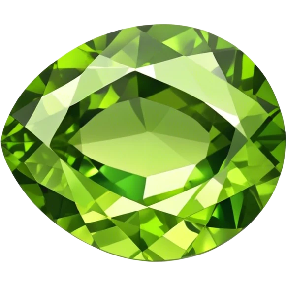 Peridot birthstone emoji