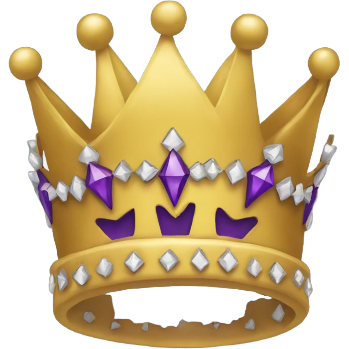 dropping crown emoji