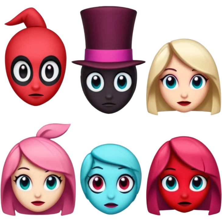 Hazbin hotel emoji