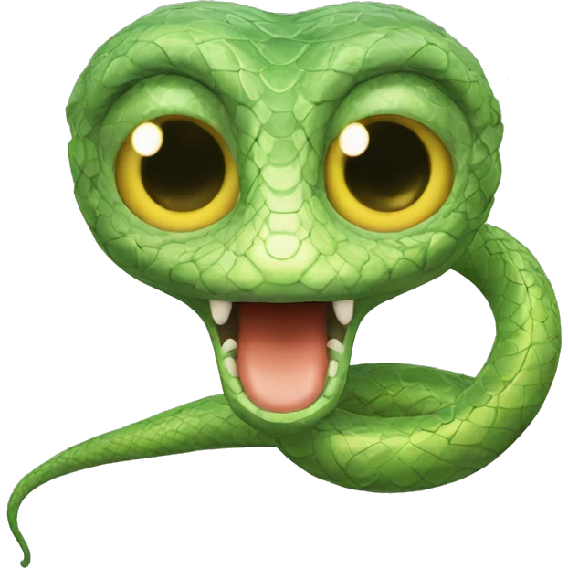 Chat aux yeux de serpent emoji