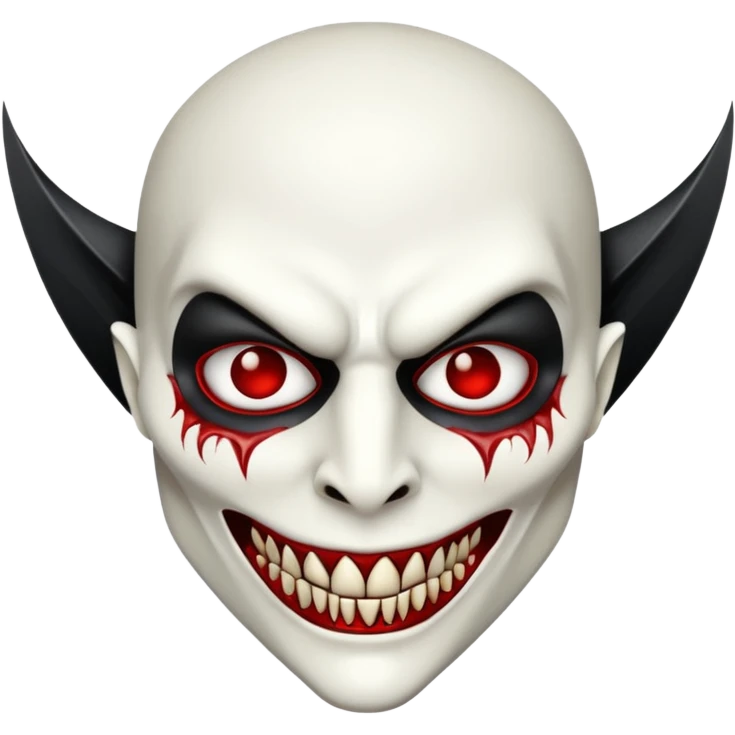 Vampire mask emoji
