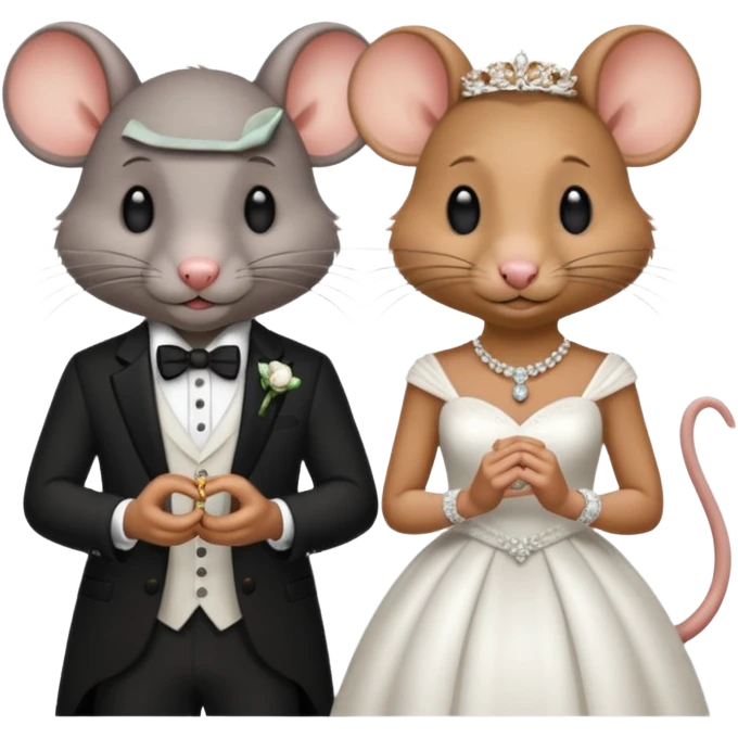 rat husband wife emoji