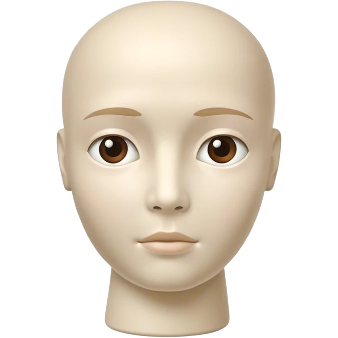 Vase human head  emoji