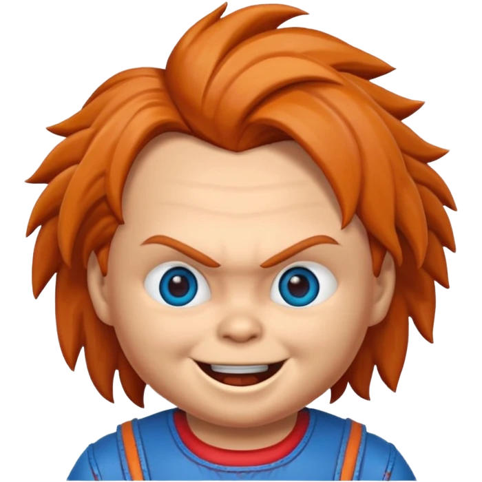 Un emojin de chuky emoji