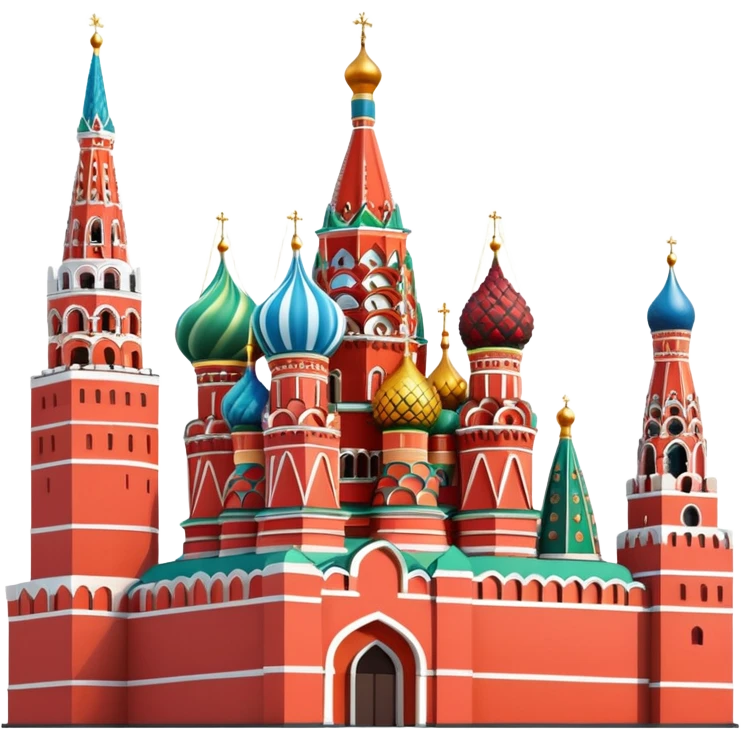 Moscow  Mini Kremlin emoji