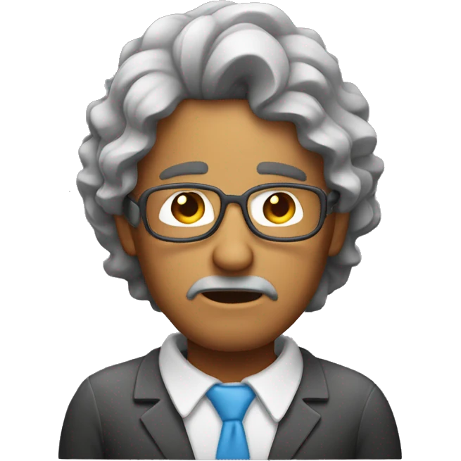physicist with strong headache emoji