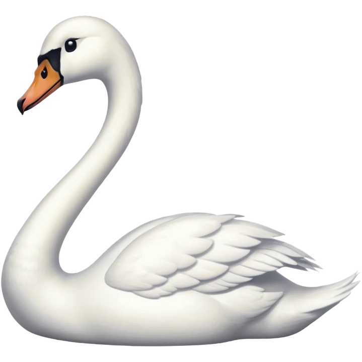 White swan emoji