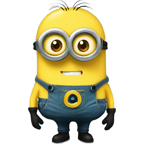 A Minion in Forest  emoji
