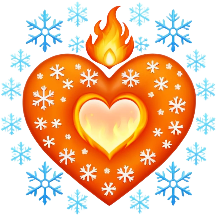 ❤️‍🔥❄️ emoji