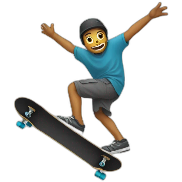 Skateboard emoji