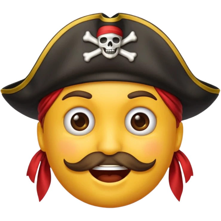 Make an emoji for pirates emoji
