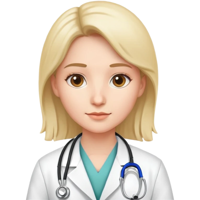 doctor with stethoscope emoji