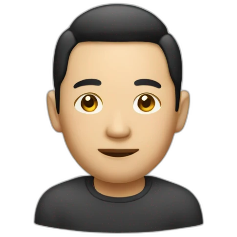 asian man pocker emoji