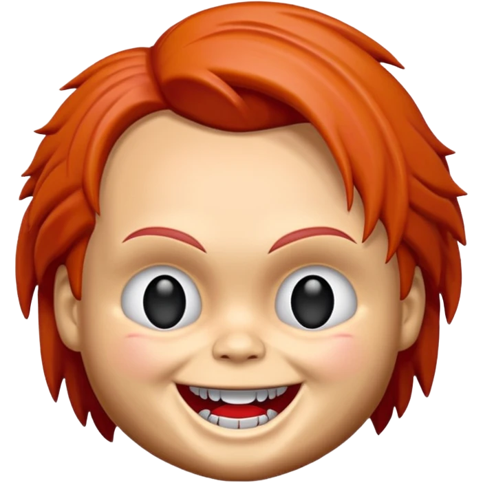 Un emojin de chuky emoji