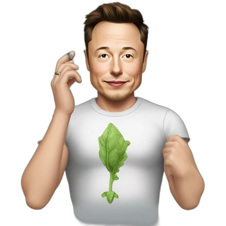elon musk doing drugs, for educational purposes only, inclusiveness and positive, LGTBQ+ emoji