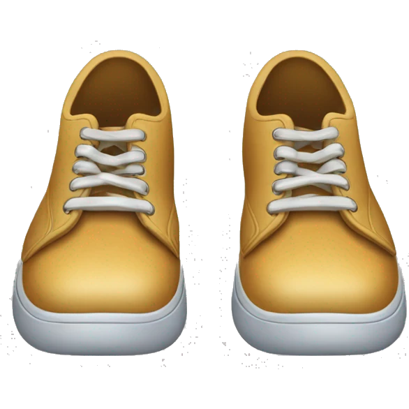 A pair of shoes in our feet emoji