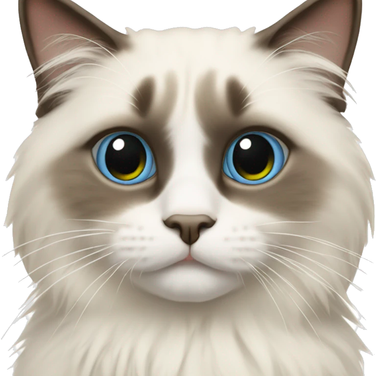 Ragdoll cat emoji