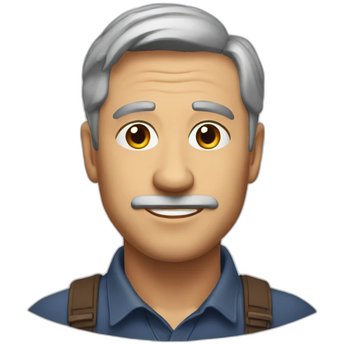 handsome mature boy padcast emoji
