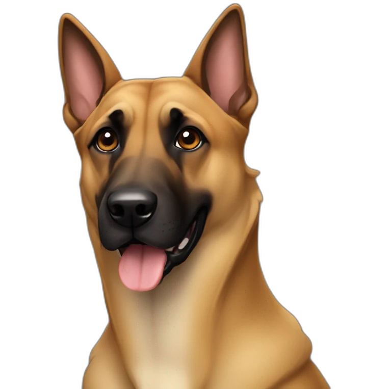 chien malinois emoji