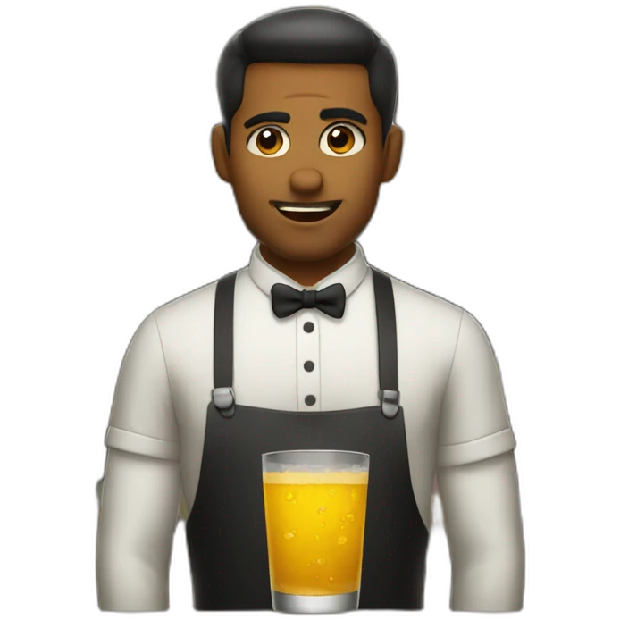 Barman mad emoji