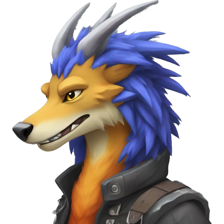a colorful edgy vernid-sergal-fionbri emoji