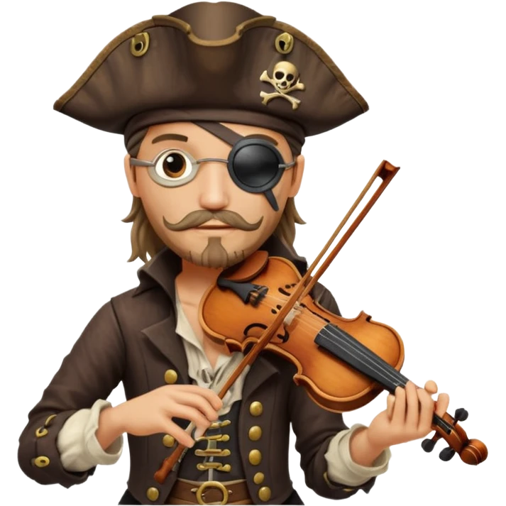 pirate iolinist emoji