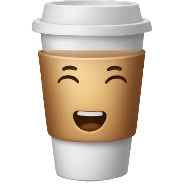 HOT coffee cup emoji