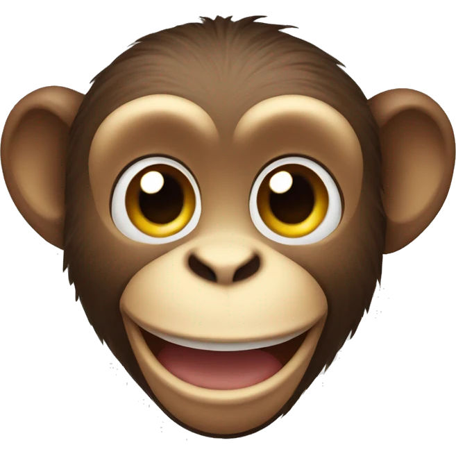 smiling monkey emoji