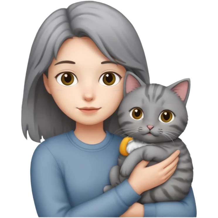 Love and cat emoji