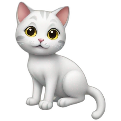 Cat on a tree emoji