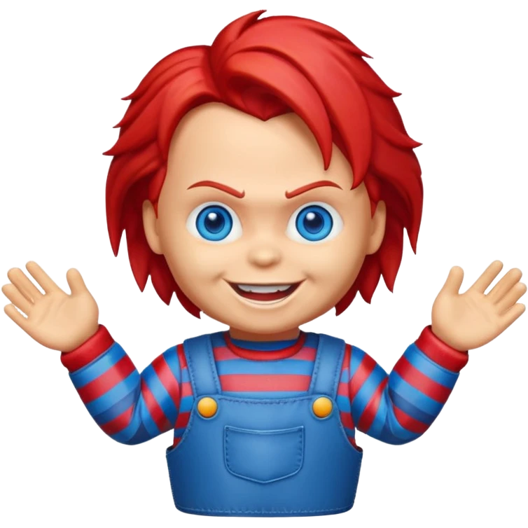 Un emojin de chuky emoji
