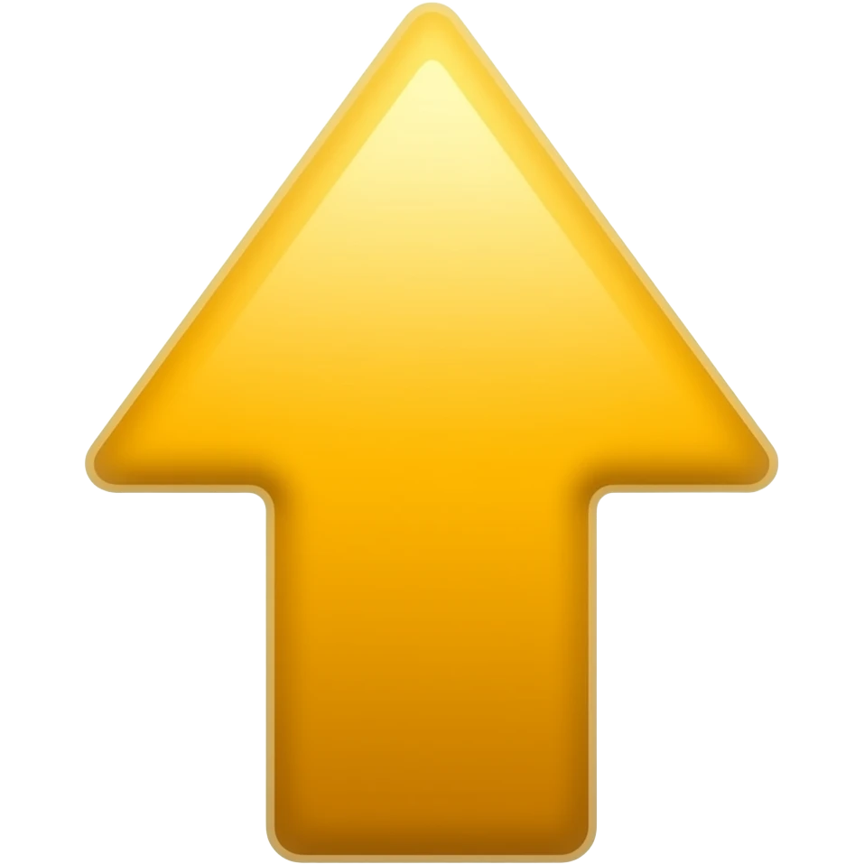 arrow yelow top emoji