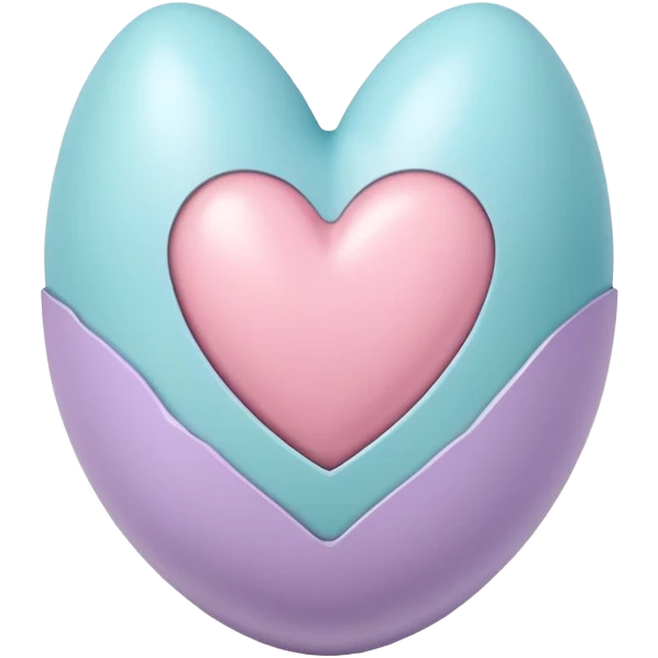 easter egg heart emoji