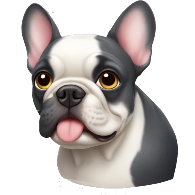 French bulldog emoji