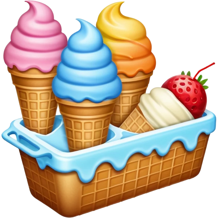 ice creams bar emoji