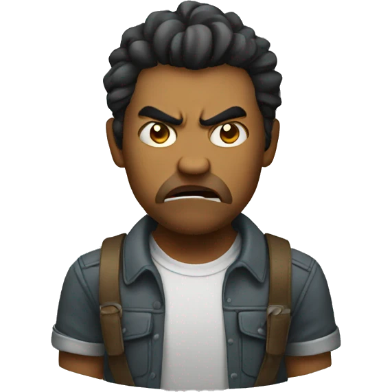 Angry emoji