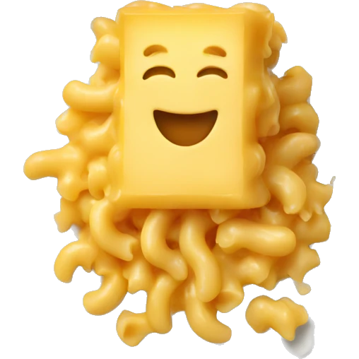 Mac and cheese emoji