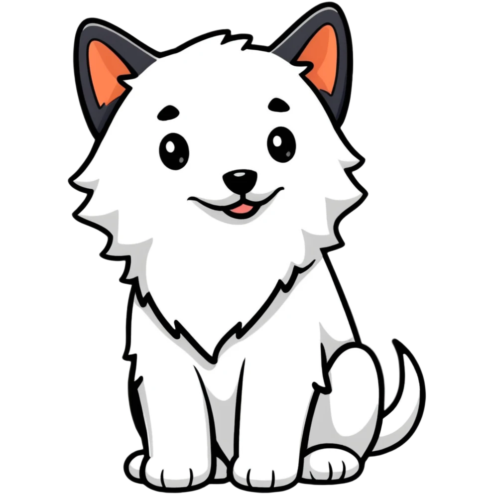 nice friendly dog emoji