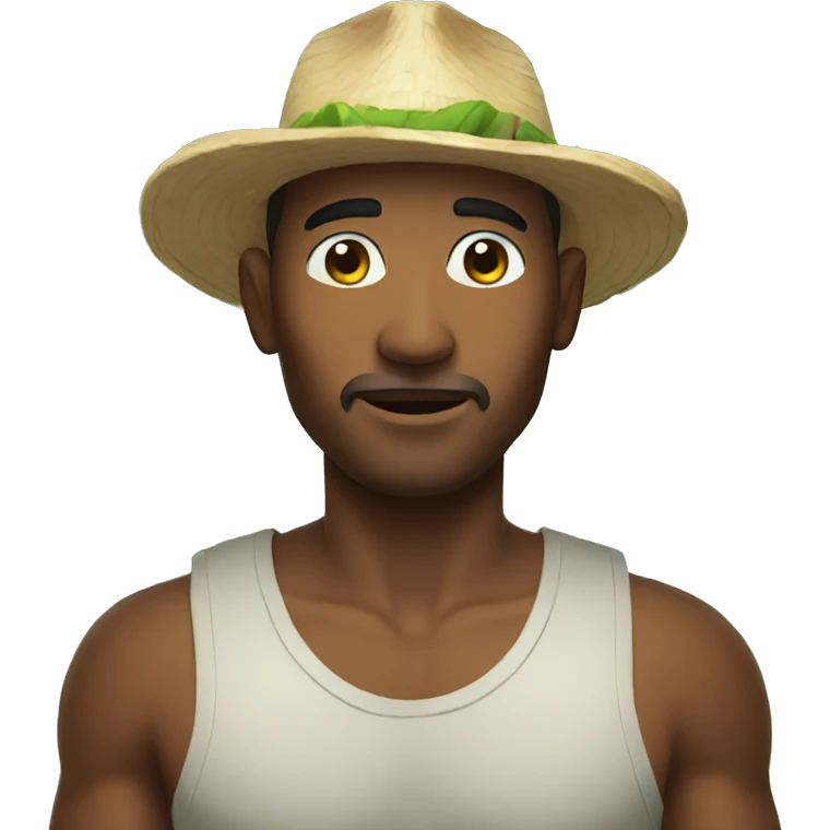 man on island emoji