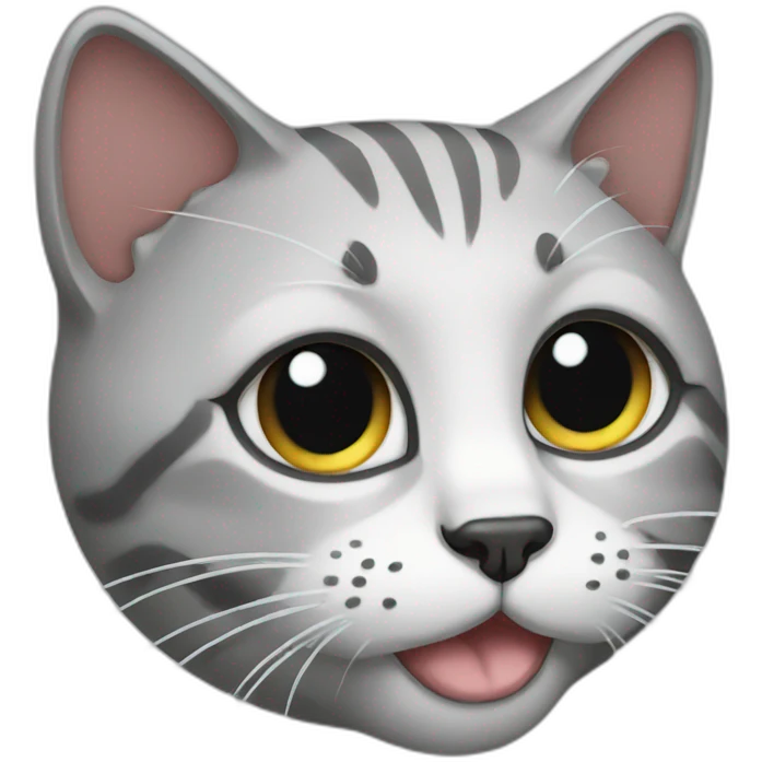Weeping cat emoji