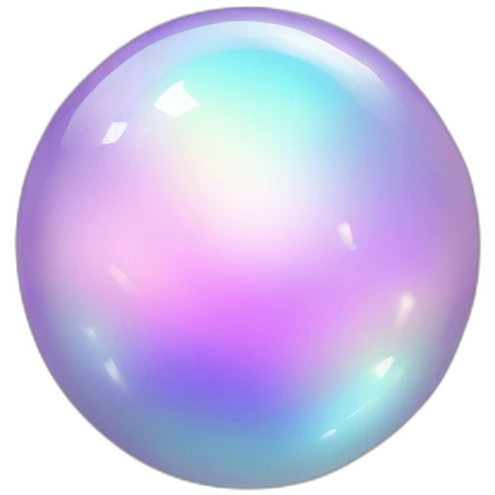 Pastel Iridescent Hue Color Crystal Orb emoji