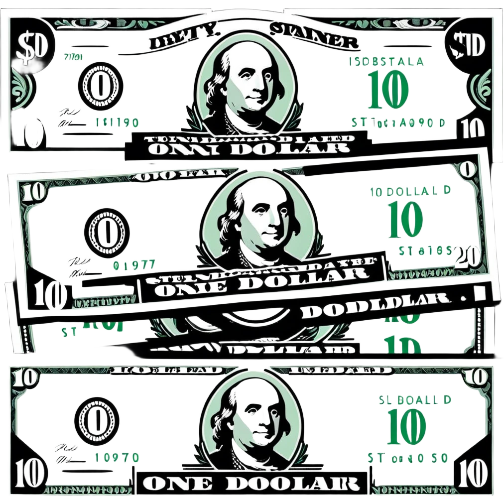 one hundred dollar bill emoji