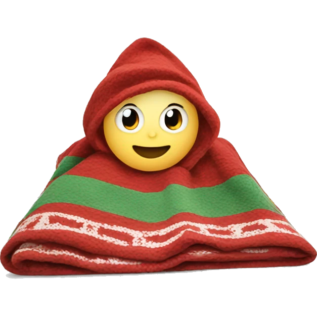 cute chrismas blanket emoji
