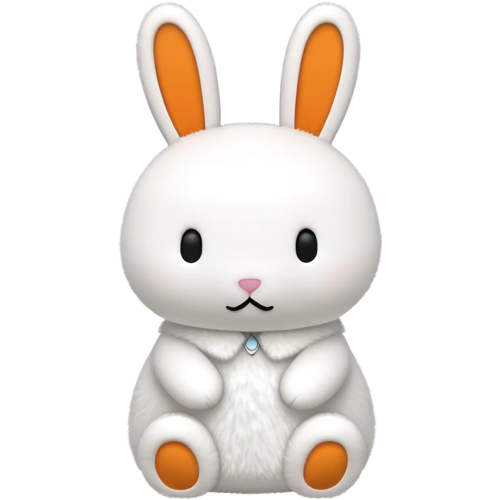Miffy bunny, simple and cute emoji