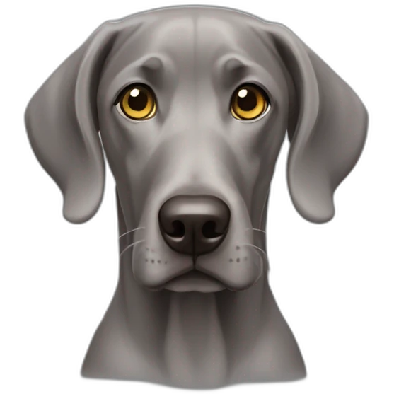 wiemaraner emoji